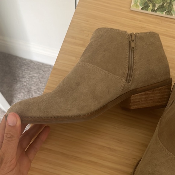 Lucky Brand Suede slip on ankle boot - Picture 5 of 6